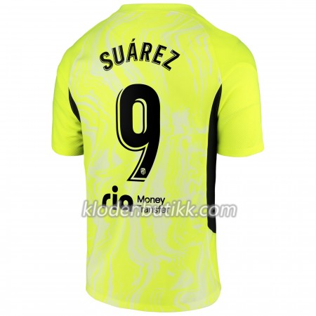 Atlético Madrid Luis Suarez 9 Tredje Fotballdrakt 2020-2021 Kortermet